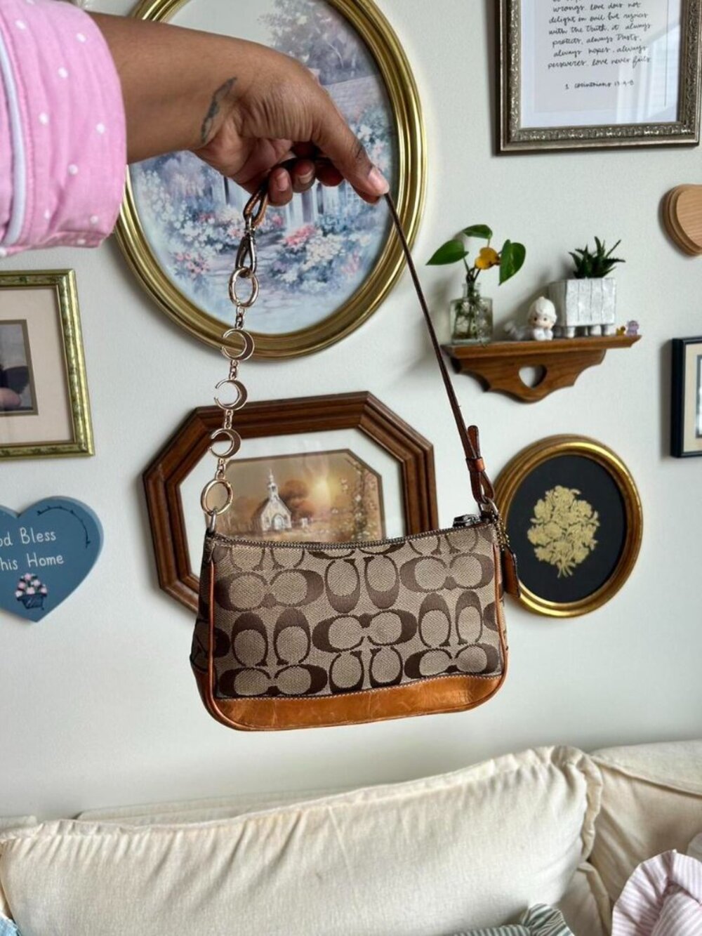 canvas coach bag